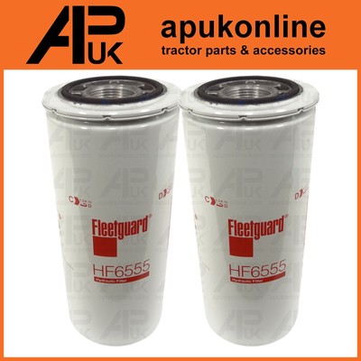 2x Fleetguard Hydrauliköl Schmierfilter HF6555 für Case IH STX450 STX500 Traktor