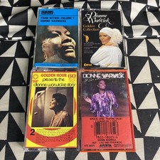 Dionne Warwick Cassette Lot Of 4