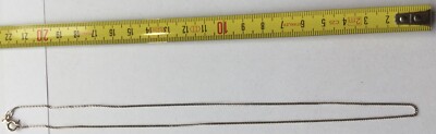 Silber Halskette feine Ausführung, Länge 21cm , mit 925 gepunzt