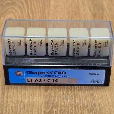 CEREC Ivoclar IPS Empress CAD - LT A2 / C14 - 5 Blocks