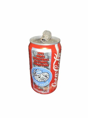 1993 NCAA Men's Basketball Championship UNC Tar Heels Coca Cola