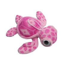 Pink Sea Turtle Plush Toy 7" Stuffed Animal Toddler Doll Gift for Kids