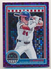 CJ WEINSTEIN #142 2025 Panini USA Stars & Stripes PURPLE RC 54/99