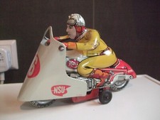 Huki gro&szlig;es Motorrad NSU Rennmotorrad