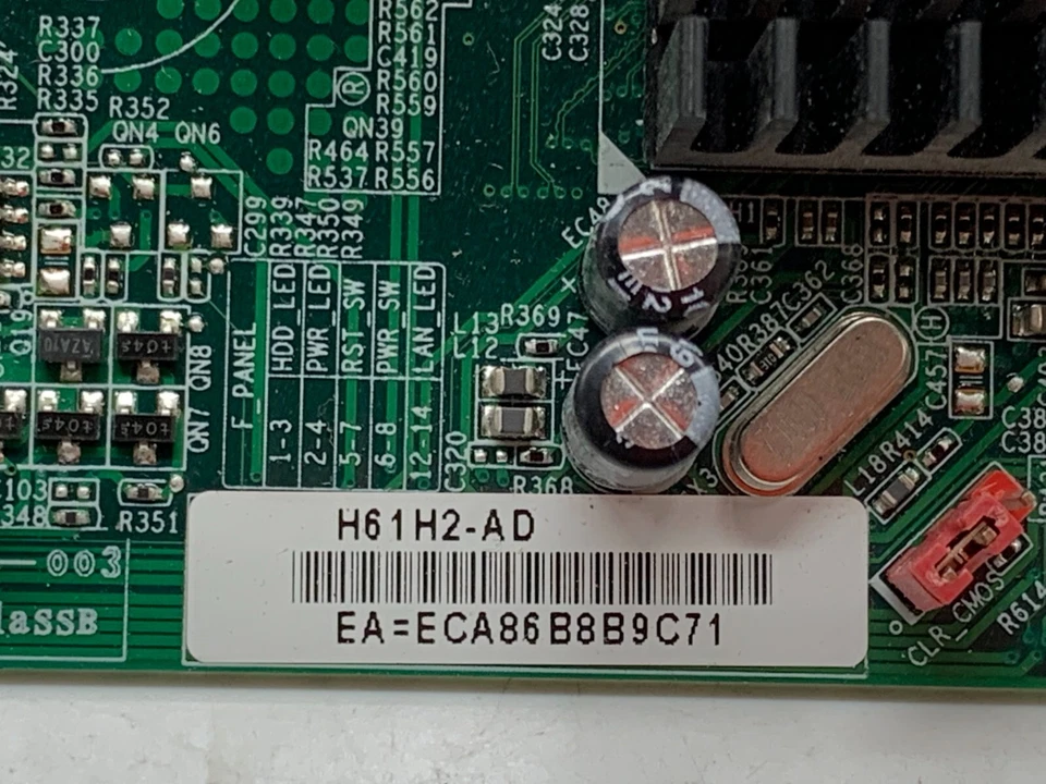 Acer H61H2-AD Motherboard H61 LGA1155 8GB DDR3 DTX Celeron G540 2.50GHz - Image 3 of 4