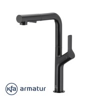 KüChenarmatur Mit Brause Ausziehbar Schwarz Armatur KüChe Wasserhahn SpüLtisch