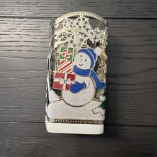 Bath  Body Works Winter Snowman Soap Holder Used