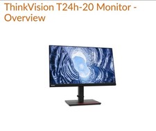 Lenovo ThinkVision T24h-20 - LED Monitor - 23.8" NEW Sealed