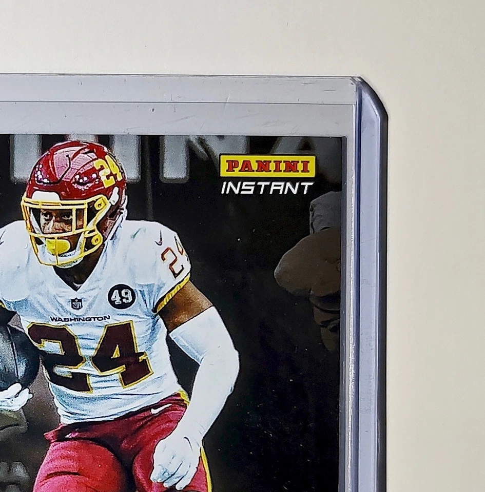 Antonio Gibson Rookie 2020 Panini NFL #31 Rookie Spotlight Washington Redskins - Image 4 of 4