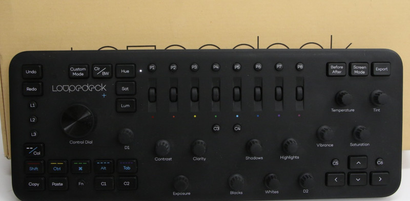 Loupedeck Plus Photo & Video Editing Console USB Version 3.0 LDD-1801 - Black