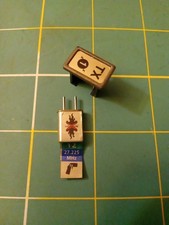 RADIO SHACK REMOTE CONTROL XMODS CRYSTAL TX # 12  GREEN BLUE ~