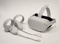 Meta Oculus Quest 2 64GB Virtual Reality Headset & Controller Bundle *READ*