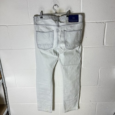 Scotch & Soda Jeans Herren W32 L32 Blau Ralston Regular Slim Tapered Fit Denim