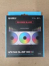 Lian Li UNI Fan SL-INF 140 RGB Single Pack ARGB reverse blade White