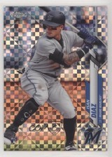 2020 Topps Chrome X-Fractor Isan Diaz #170 Rookie RC 0t2