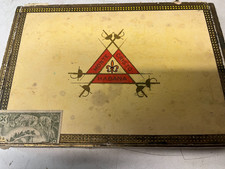 ORIGINAL HABANA Montecristo No. 3 EMPTY CIGAR BOX VINTAGE COLLECTORS ITEM