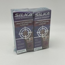 2 Silka Max Strength Antifungal Liquid with Brush Applicator for Toenail Fungal