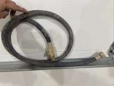 Fuji Spray 6 Foot Flexible Whip Hose Blue With Quick Coupling