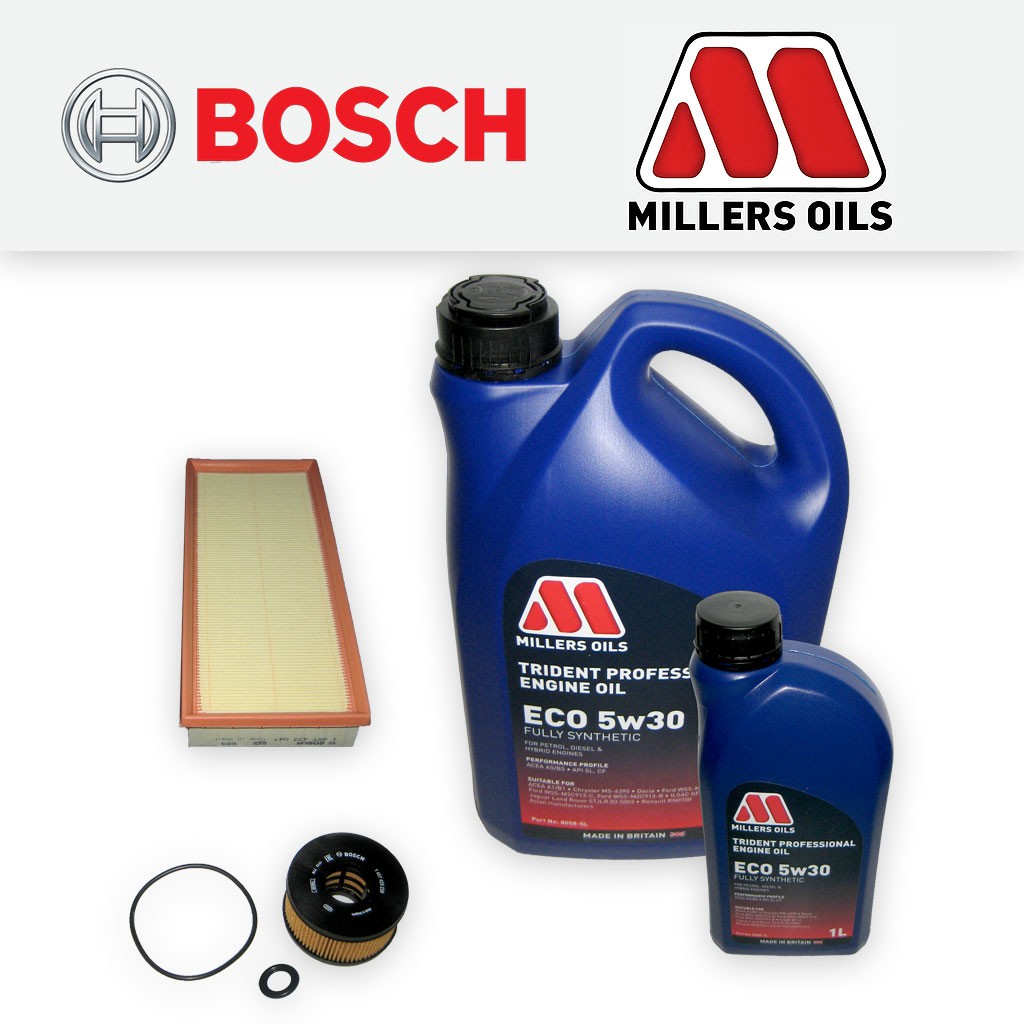 SERVICE KIT for FORD MONDEO MK3 2.2 TDCI OIL AIR FILTERS +6L OIL (2004-2007)