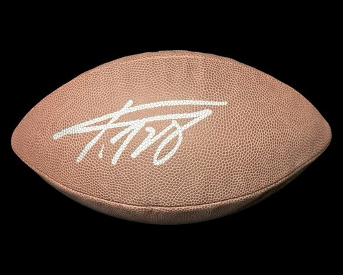 Adrian Peterson Signed Autographed NFL Wilson Football Vikings PSA/DNA Authentic