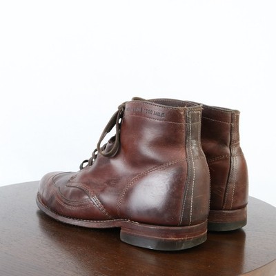 WOLVERINE 1000 MILE ADDISON WORK HIKING BROWN LEATHER BOOTS 10.5 D
