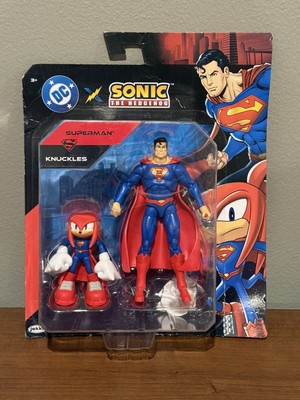 DC x Sonic the Hedgehog Superman & Knuckles Action Figure 2-Pack-Crossover