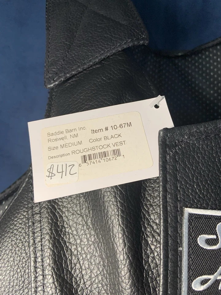 Chaleco de seguridad Saddle Barn Bull Riding. Nuevo. Talla M. Hombros ajustables. Foto 4 de 4