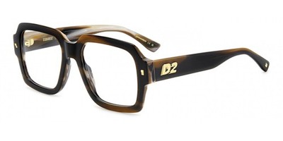 Dsquared2 D2 0148 Brown horn 54/19/145 MAN Eyewear Frame
