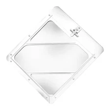 Labelmaster 80Sm97 Vehicle Placard Holder, Anodized Aluminum, 14 1/8 In W X 12