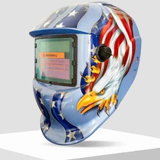 True Color Solar Powered Auto Darkening Welding Hood Helmet for TIG MIG ARC