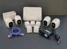 Arlo Pro 2 VMC4030P 4 Wire-Free HD Security Cameras w/ Base Station VMB4000