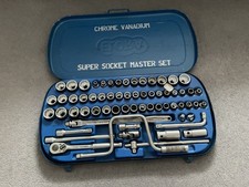 Rare Vintage Elora Super Socket Master Set - Chrome Vanadium - Made In Germany
