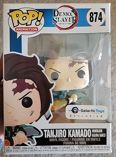 Funko Pop Demon Slayer Tanjiro Kamado #874 Hinokami Kagura Dance Galactic Toys