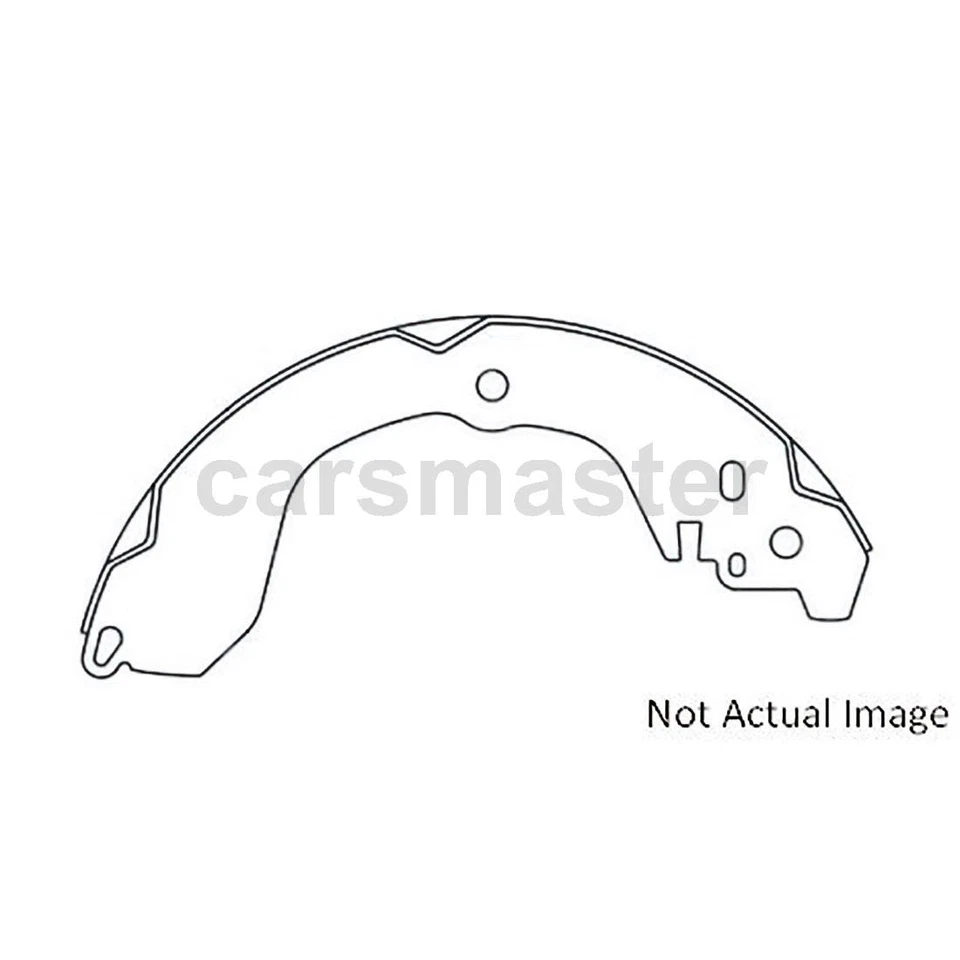 Kit de zapata de freno de tambor y herrajes para Jeep Compass trasero Carlson C-Tek 2 2009-2017 Foto 3 de 4