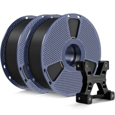 Official SUNLU PETG Filament 1.75mm, 2kg(4.4lbs) 3D A-petg-2kg-black+black 