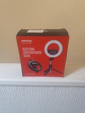 Selfie Ring Light & Stand New & Boxed rrp £29.99 argos 