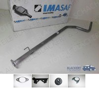 Imasaf Auspuff Mittelrohr+Anbauteile für Lancia Delta III 1.6 Multijet 2008-2014
