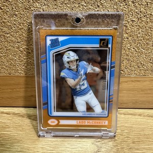 2024 Panini Clearly Donruss - Rated Rookie Ladd McConkey #68 Orange /199 (RC)