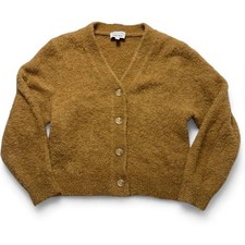 Other Stories Stockholm Atelier Camel Alpaca Wool Blend Cropped Cardigan