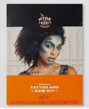 Mermaid Tattoo and Gem Halloween Costume Makeup Kit