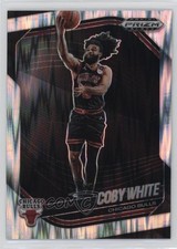 2024-25 Panini Prizm Black Skewed Prizm 158/249 Coby White #68 19bd