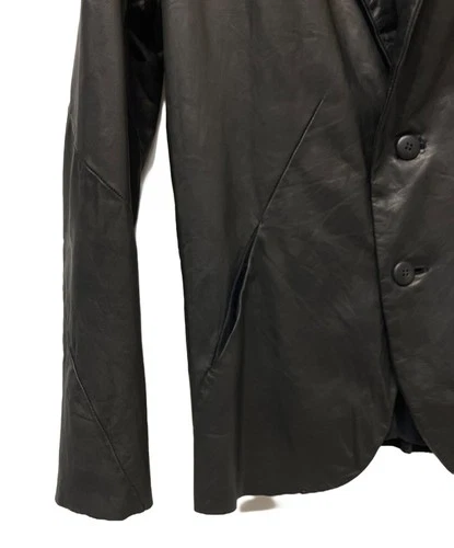 NO,NO,YES! Leather Jacket Made in Japan Men's Size S Black image 2