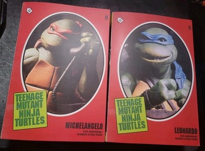 NECA ULTIMATE TMNT NINJA TURTLES 1990 35TH ANNIVERSARY 2 MIKE LEO
