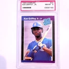 🔥 1989 Donruss Ken Griffey Jr. Rated Rookie – PSA 8 NM-MT Iconic Baseball Card