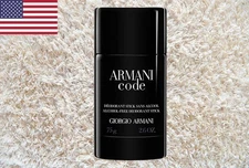 Armani Code by Giorgio Armani Deodorant Stick for Men 2.6 oz Brand New