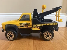 Tonka Steel Classics Tow Truck, For Girls and Boys, Ages 3 Year and Up
