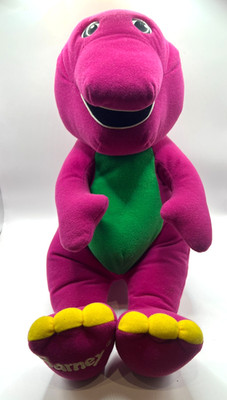 Barney Plus Interactive Toy Playschool 1996 Talking 18'' Works Vintage