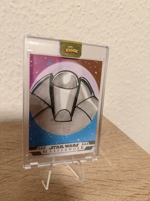 TOPPS 2025 Star War s MASTERWORKS Sketch Card 1/1