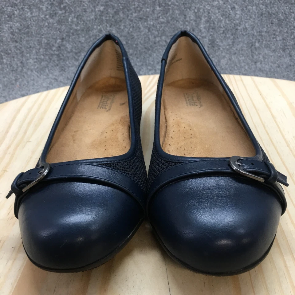 Croft и Barrow туфли женщин 9 подъемный мост повседневный поскользнуться на балетки темно-синий - Изображение 4 из 4