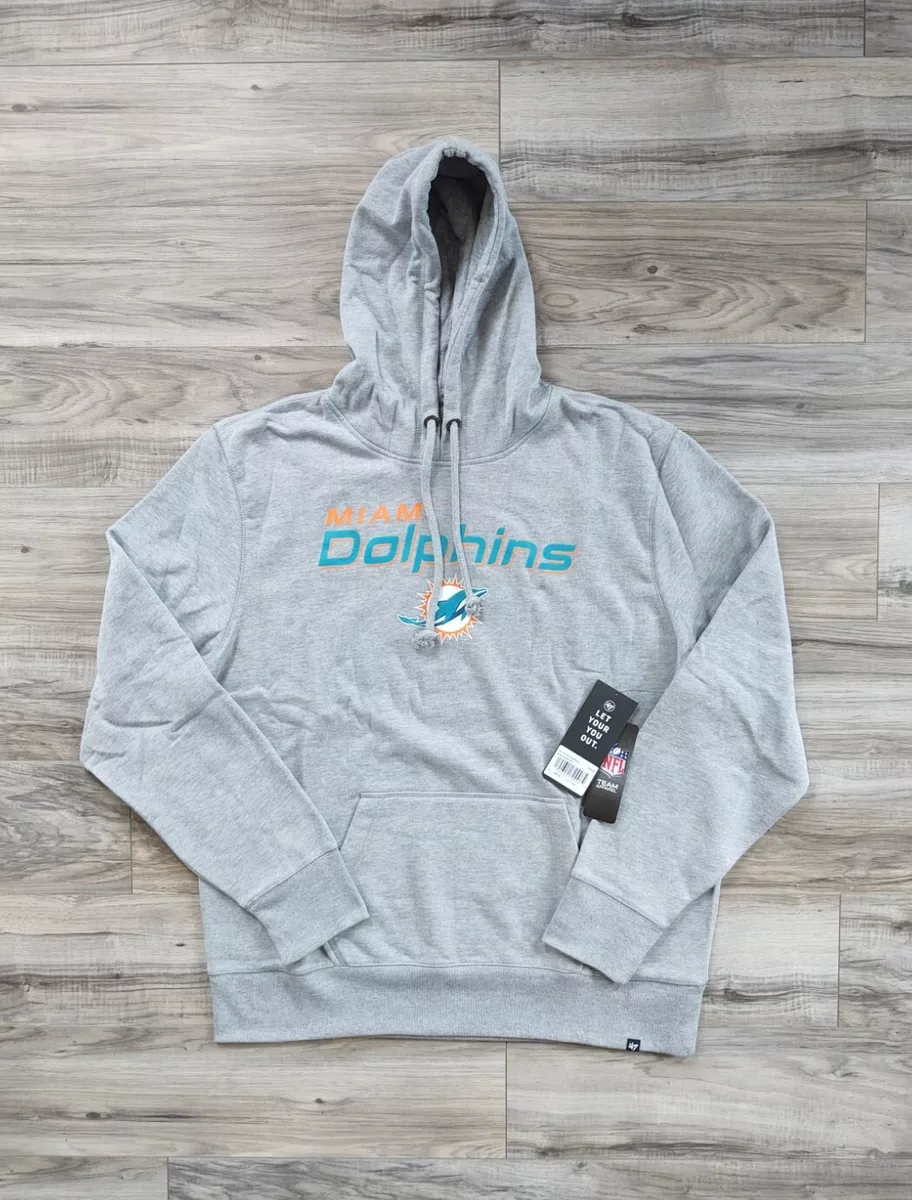 grey miami dolphins sweatshirt